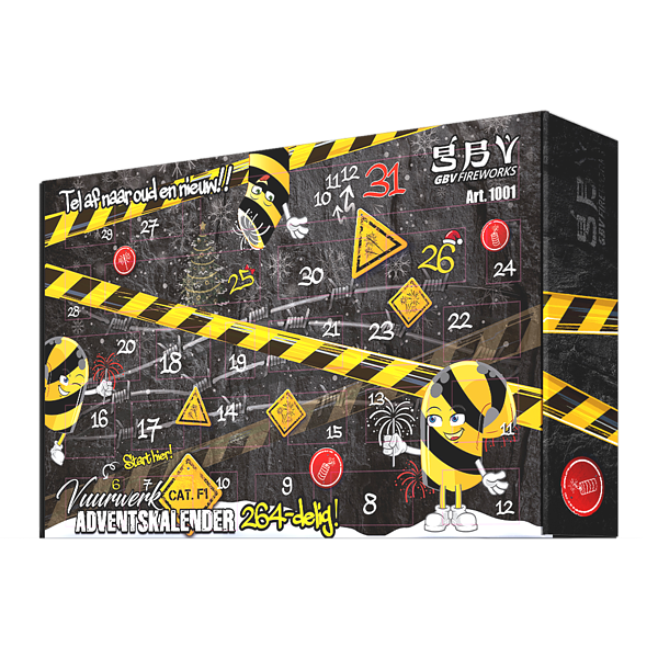 1001 Vuurwerk Adventkalender