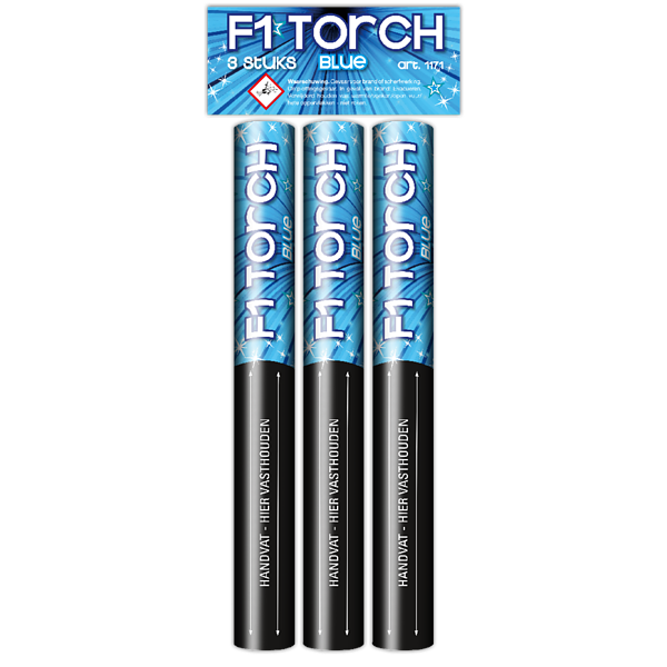 F1 Torch Blauw