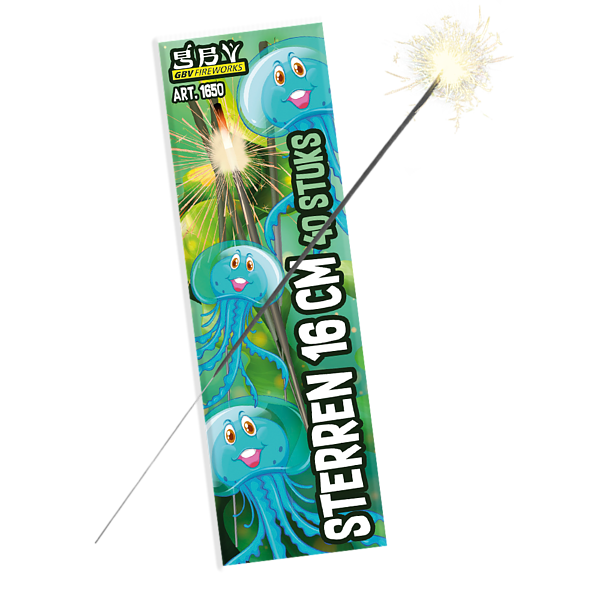 1650 Sterretjes 16cm