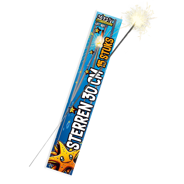 1651 Sterretjes 30cm