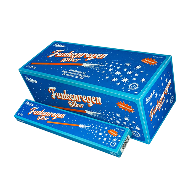 FF6280 Funkenregen Silber