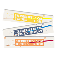 GBV7719 Gekleurde Sterren